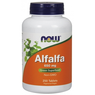 Витамины NOW Alfalfa 650 гр 250 таблеток