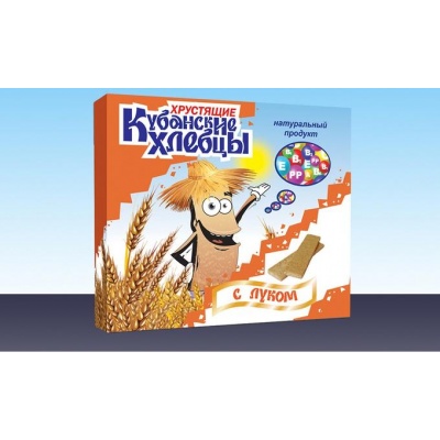 Хлебцы хрустящие ООО ’’Кубанские хлебцы’’ 100гр*24шт