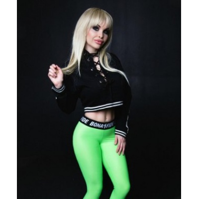 Лосины Bona Fide: Bona GoldStandart "Acid green"