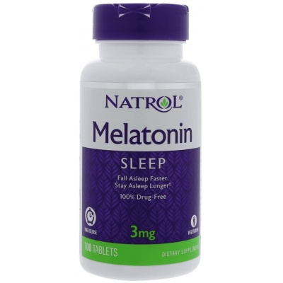 Антиоксидант Natrol Melatonin Sleep 3 мг 100 таблеток