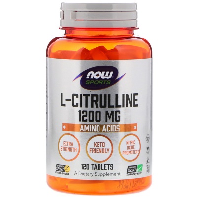 Цитруллин NOW Citrulline 1200 mg 120 таблеток