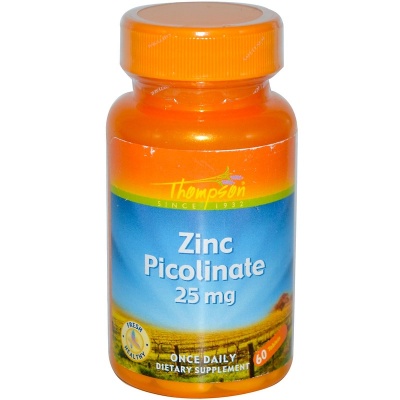 Витамины Thompson Zinc Picolinate 120 таблеток