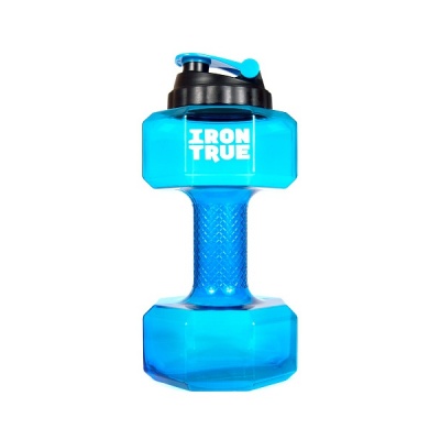 Бутылка-гантеля IRONTRUE  2,2 л (ITВ951)  голубой