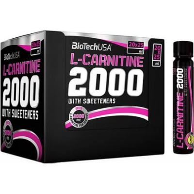 Л-Карнитин BioTech USA L-Carnitine 2000 mg  25мл