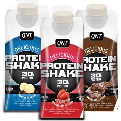 Протеин QNT DELICIOUS Whey protein SHAKE  330мл
