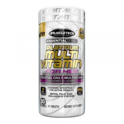 Витамины MuscleTech Platinum Woman 90 капсул