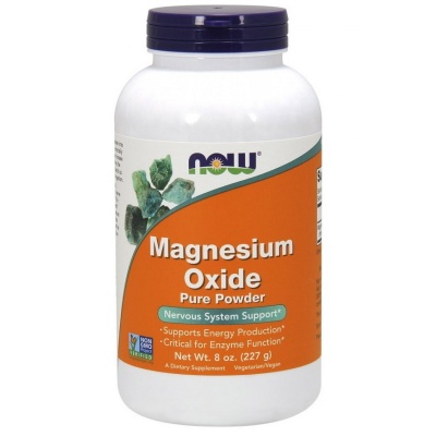 Витамины NOW Magnesium Oxide Powder 8oz