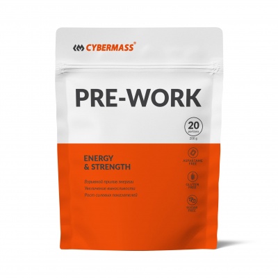 Предтренировочный комплекс Cybermass  Pre-work 200 гр