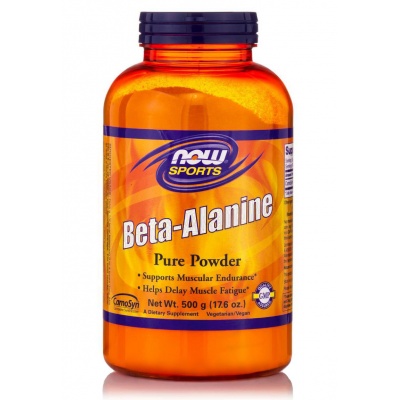 Аминокислоты NOW Beta-Alanine Pure Powder 17.6 oz 500 гр