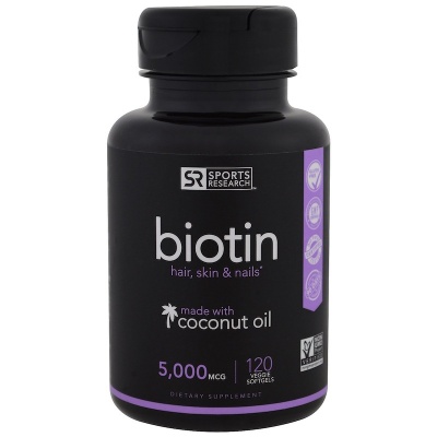 Витамины Sports Research Biotin 10 000 30 капсул