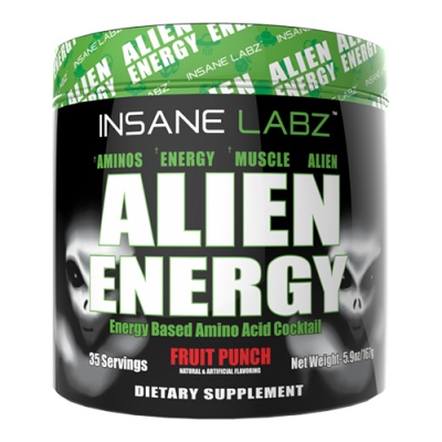 Предтренировочный комплекс Insane Labz ALIEN ENERGY 167 гр