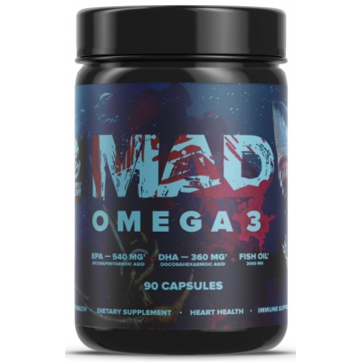 Антиоксидант MAD OMEGA 3 1000  90 капсул