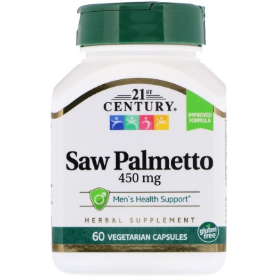 Витамины 21st Century Saw Palmetto 450мг 60 капсул
