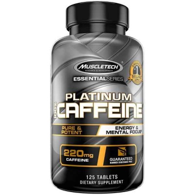 Энергетик Muscletech Platinum Caffeine 125 таблеток