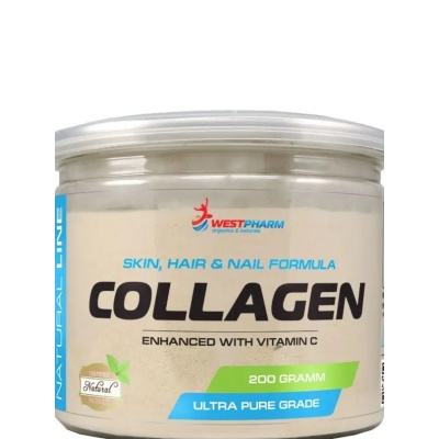 Коллаген WestPharm Collagen + Vitamin C 200 гр