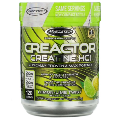 Креатин Muscletech Performance Series HCI 264 гр
