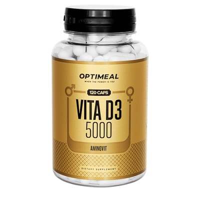 Витамины OptiMeal Vita D3 120 капсул
