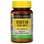 Витамины Mason Natural Biotin 800 mcg 60 таблеток