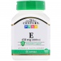 Витамины 21st Century, E 450 мг 50 капсул