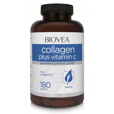 Коллаген  BIOVEA Collagen plus Vitamin C 180 таблеток