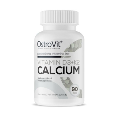 Витамины OstroVit Vitamin D3+K2+Calcium 90 таб