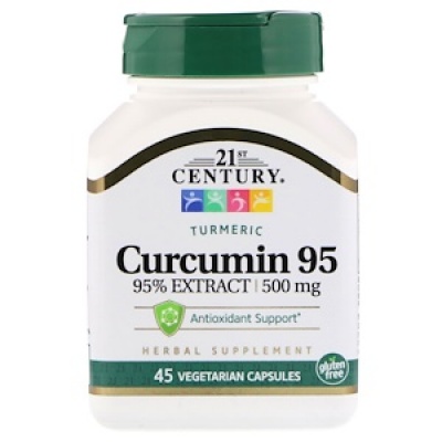 Антиоксидант 21st Century Curcumin 95 500 mcg 45 капсул