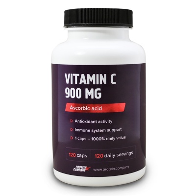 Витамины Protein Company C  900 мг 120 капсул