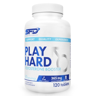 Тестобустер SFD Nutrition PLAY HARD Testosterone booster 120 капсул