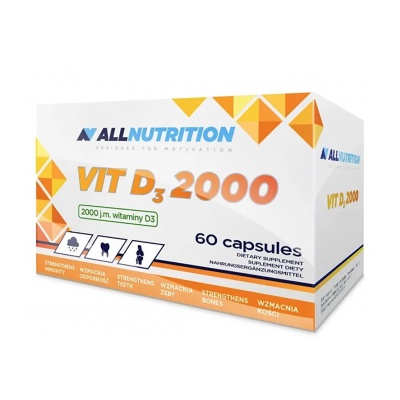 Витамины All Nutrition VIT D3 2000 60 капсул