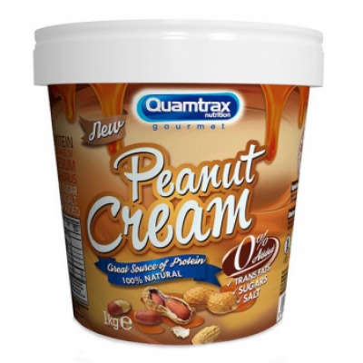 Паста арахисовая Quamtrax Crema Cacahuete 1000 гр