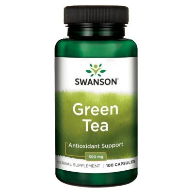 Жиросжигатель Swanson Green Tea 500 мг 100 капсул