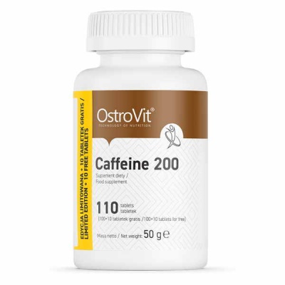 Энергетик OstroVit Caffeine 200 110 таблеток
