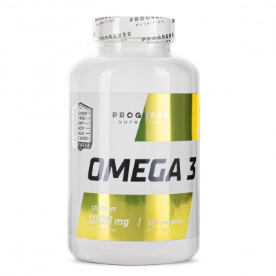 Антиоксидант Progress Nutrition Omega 3 120 капcул