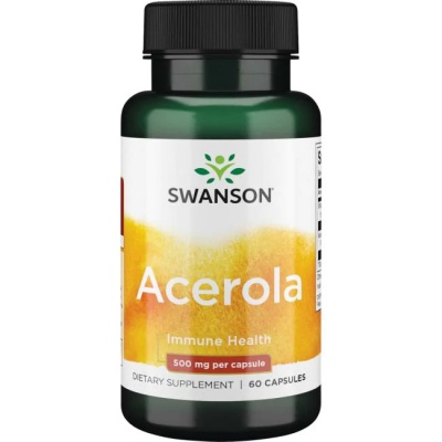 Витамины Swanson Acerola 60 капс