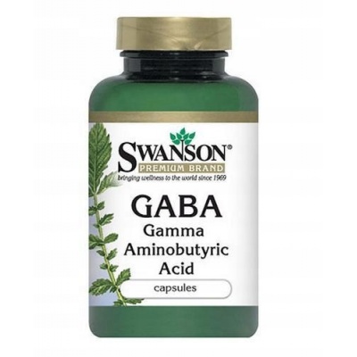 Аминокислота Swanson Gaba 250 мг 60 капсул