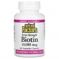 Витамины Natural Factors Biotin 10000 мкг 60 капсул