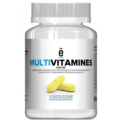 Витамины Ёбатон MULTIVITAMINES 1200 мг 90 таблеток