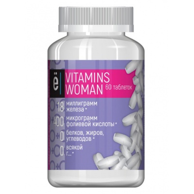 Витамины Ёбатон Vita Women 60 таблеток