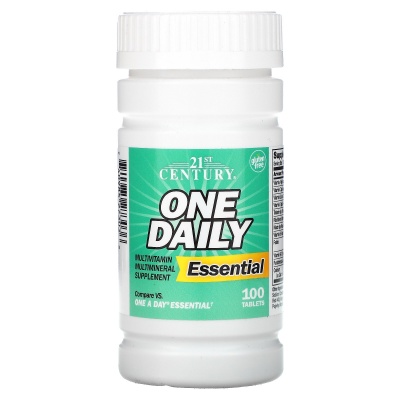 Витамины 21st Century One Daily Essential 100 таблеток