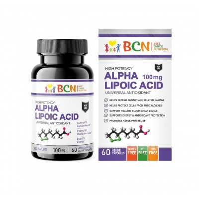 Антиоксидант BCN Alpha Lipoic Acid 60 капсул