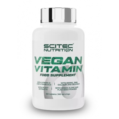 Витамины Scitec Nutriton Vegan Vitamin 60 таблеток