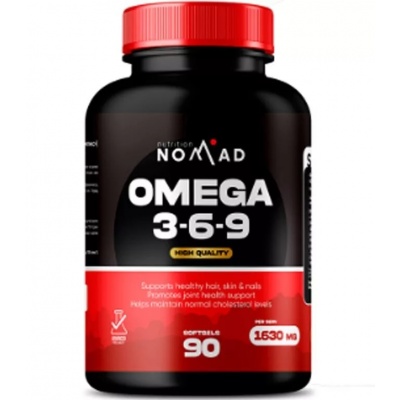 Антиоксидант Nomad Nutrition Omega 3-6-9 90 капсул