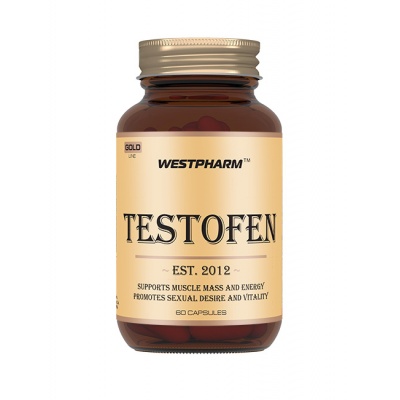 Тестобустер WestPharm Gold Line Testofen 60 капсул