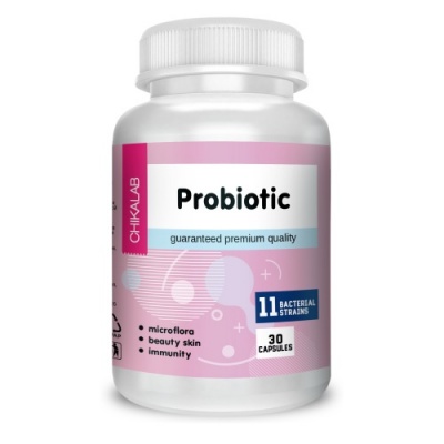 Витамины CHIKALAB Probio Fit 30 капсул