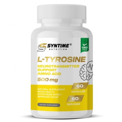 Аминокислота Syntime Nutrition L-Tyrosine 60 капсул