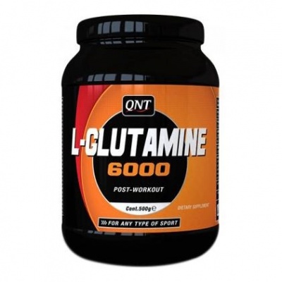 Глютамин QNT L-Glutamine 6000 500 гр