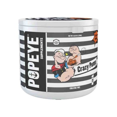   Popeye Supplements Crazy Pump 250 