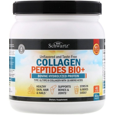 Коллаген BioSchwartz Collagen Peptides Bio+ 454 гр