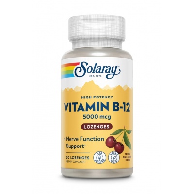 Витамины Solaray Methyl B-12 5000 мкг 60 капсул
