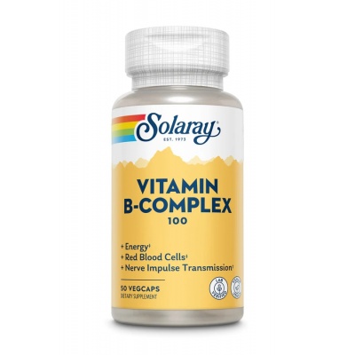 Витамины Solaray B-Complex 100 50 капсул